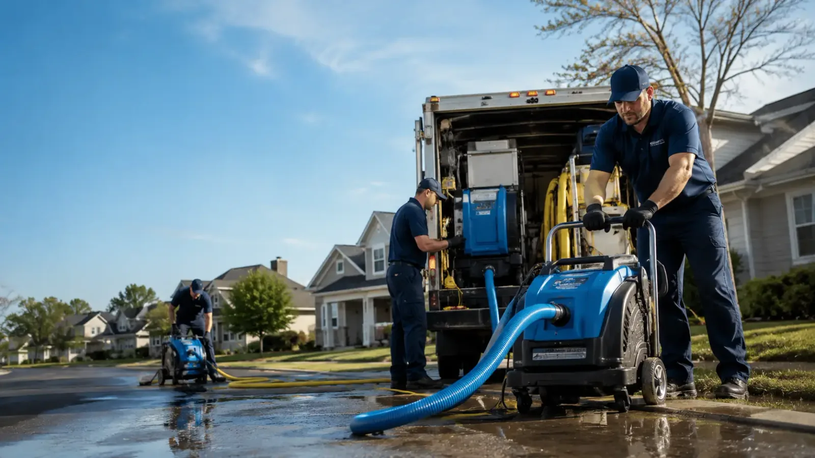 Flood Damage Cleanup in Dola, OH
